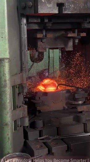 Hot Forging: How Steel is Shaped by Heat and Pressure!