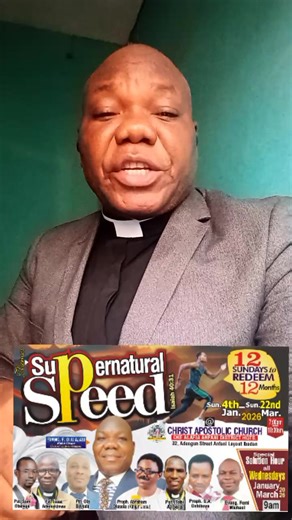 2nd Sunday of the year 2026 and 2nd Sunday of the 12 Sundays to redeem 12 Months. 11/01/2026 7am to 10:30am Apostolic Invitation | Ajayi Emmanuel Olusola