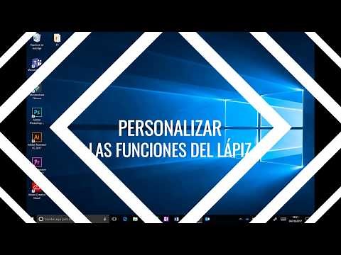 Cómo personalizar las funciones del lápiz en Windows Ink