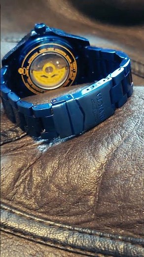 Invicta Grand Pro Diver | Automatic Watch | Blue & Gold Stainless