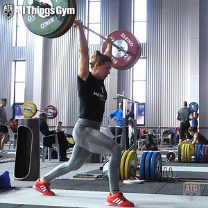 1M views · 3.2K shares | Loredana Toma  115kg / 253lbs POWER Clean & Jerk Slow Motion! Watch the he full power session: https://youtu.be/OYAOByPuOfc | All Things Gym | Facebook