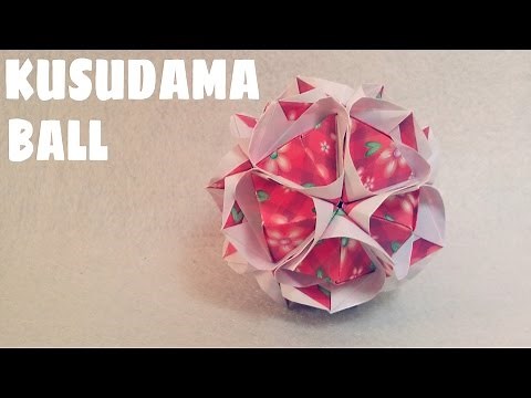 Origami Ball Instructions - Kusudama Ball - Origami Easy