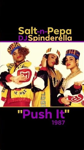 "Push It" 1987~ Salt-N-Pepa & Spinderella #80smusic #danceparty #fridayEVE