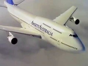 Ansett Australia Boeing 747 International.1995 Staff 'Reaching Higher' Video.