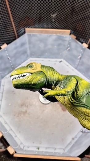 ⚙️CHAIN ARENA vs T-Rex – TOTAL DESTRUCTION 😈💥 #viral #satisfying