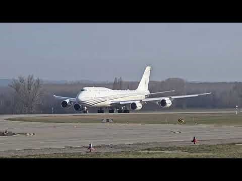 Ultra-Rare Boeing 747-8 VIP Departure | Luxury State Aircraft Takeoff in 4K