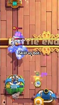 Skill vs MK ZAPPY MONK lol 🫣 #clashroyale