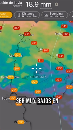 Mati Mederos | ¡ACTUALIZACIÓN PARA MAÑANA Y EL LUNES! ⛅️⛈️ •Mañana y el lunes, seguirá el calor en todo el territorio y vamos a tener una situación muy... | Instagram