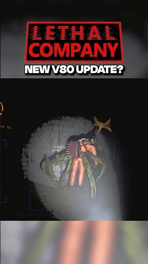 Cadaver: NEW LETHAL COMPANY UPDATE? #shorts #lethalcompany #lethalcompanygame