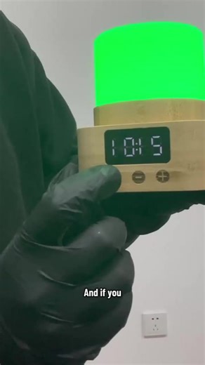 Touch Button Control: Adjusting Time and Color with Ease