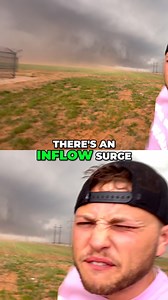 INSANE TORNADO INFLOW SURGE #tornado #storm #weather | Mark Peyton Vlogs