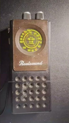 1970s FM AM radio