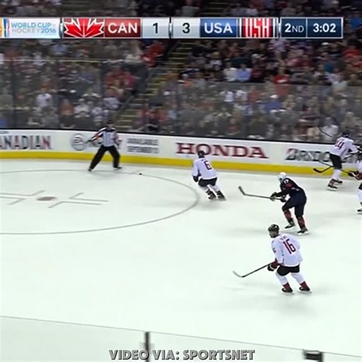 Ryan Kesler ➡️ Shea Weber • #HFhits • Canada 🆚 USA • 2016 SEP 9• Vid via: Sportsnet | hockeyfights.com
