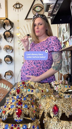 Disney Tiaras: Last Order Before Baby!