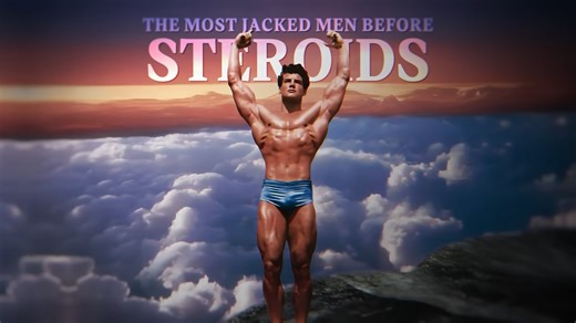 Who were the most muscular men in history before steroids?