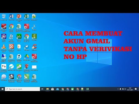 Cara membuat akun gmail tanpa no hp di pc