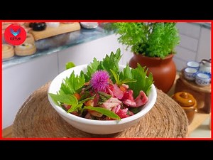 Raspberry chicken classic salad | Try healthy twist on classic chicken salad | Miniature Cooking.