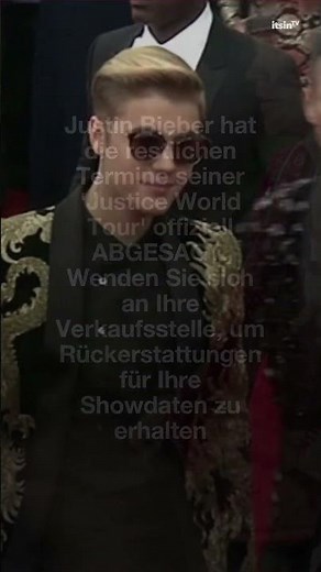 Justin Bieber sagt Welttournee endgültig ab! | It's in TV #shorts
