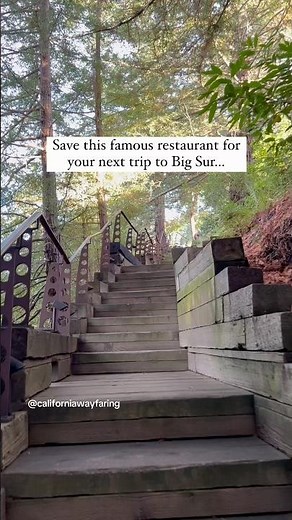 Famous restaurant in Big Sur, California (details in desc) #california #bigsur #californiacoast