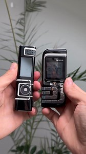 14K views · 92 reactions | ✨ Nokia 7280 vs 7260 — phones as art pieces. Nokia 7280 — the legendary “lipstick phone” with its unique form factor. Nokia 7260 — futuristic design with chrome accents. Not just phones, but 2000s fashion accessories that still amaze today. | Retro mobile phone | Facebook