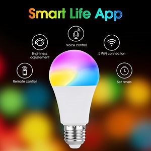 [Hot Item] Wholesale Factory Hight Quality RGBW WiFi Lamp Light WiFi Wireless LED Bulb Home Life Smart Bulb