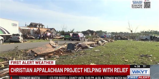 Christian Appalachian Project helps with tornado relief efforts