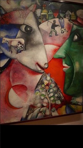 Marc Chagall — I and the Village (1911) | Memory, Home, and Belonging