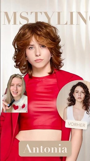 The big GNTM makeover ✨ #gntm #gntm2026 #heidiklum #germanysnexttopmodel #fashion #transformation