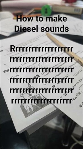 how to make Diesel sounds #tutorial