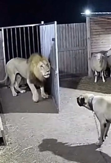 Lion in a Sheep's Clothing: Wildlife Encounter