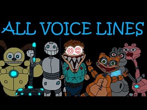 Garfel's Guide: Robotic Disaster ALL VOICE LINES