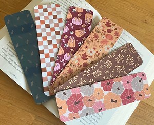 Fall Bookmark Set – Autumn Bookmarks, Fall Colors, Seasonal Bookmarks, Cute Pumpkin Patch, Cozy Vibes, Gifts for Readers - Etsy