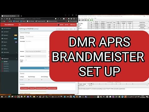 APRS DIGITAL BRANDMEISTER SET UP