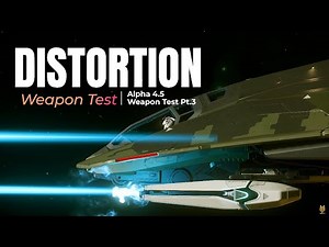 Distortion Weapon Test In Alpha 4.5: Distortion Cannon, Repeater & Scattergun | 4.5 Weapon Test Pt.3