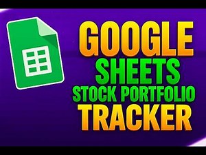 Free Google Sheets Multi-User Stock Tracker Template | Live Portfolio Dashboard