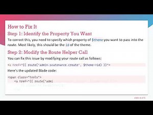 Solving the Object of class stdClass could not be converted to string Error in Laravel