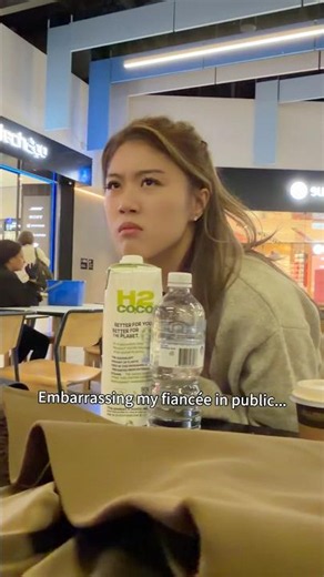 Why she’s so embarrassed 😳🤣 #shorts #couple #comedy