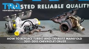 How to Replace Turbocharger Exhaust Manifold and Gaskets 2011-2015 Chevrolet Cruze