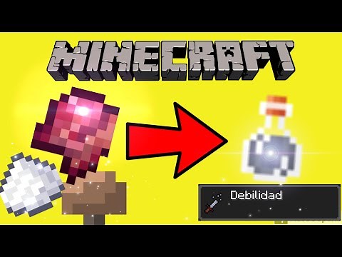 🔴COMO HACER la POCION de DEBILIDAD en MINECRAFT!!