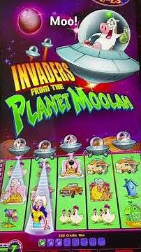 Fun bonus on INVADERS FROM THE PLANET MOOLAH!!!