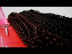 How To Do Latch Hook Crochet Braids Protective Style Tutorial Supplies Part 1