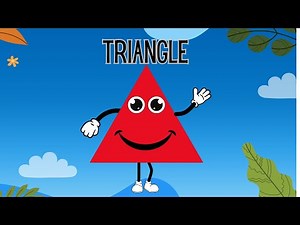 Triangle Song | Learn Shapes song for kids | Triangle Song For Kids | Nursery Rhymes Learn Triangles