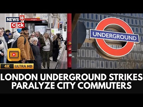 London: Commuters Face Disruption As London Tube Strike Shuts Down Services | 4K | N18G