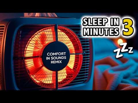 White Noise for Deep Sleep | Heater Noise for Instant Relaxation (10 Hours)