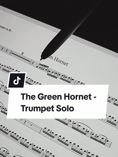 The Green Hornet Trumpet Solo by Tero Lindberg