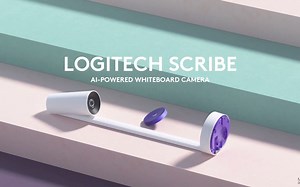 Logitech Scribe- AI-Powered Whiteboard Camera for the Modern Workplace