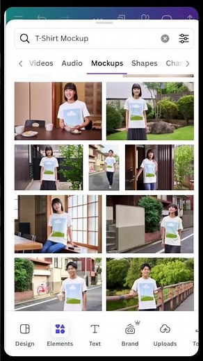 Design Custom T-Shirt Mockups in Canva Mobile (Easy & Free!)