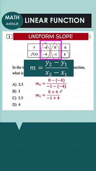 Two Problems on Linear Functions #rolandoasisten #SAT #LETReview #mathavenue | Math Avenue : Learn Math By Examples
