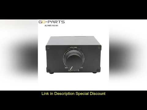 Stereo Passive Preamplifier Audio Volume Controller Control Box ALPS RK16 RK27 Potentiometer Attenua