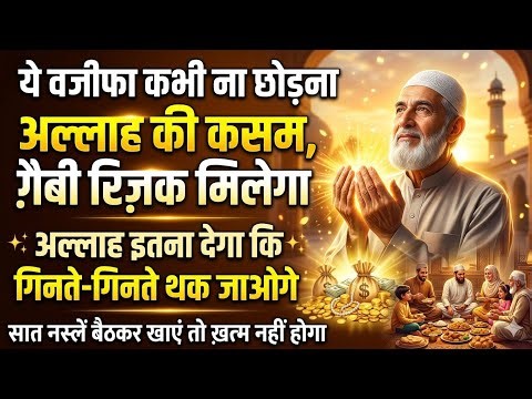 हफ्ता के दिन की दुआ 🤲 दुआ ए रोज़ी 🤫 एक बार लाज़मी सुनें | Morning dua🤲 Dua for money | Dua E Hajat